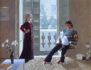 david hockney mr and mrs clark and percy Spain oil painting artist